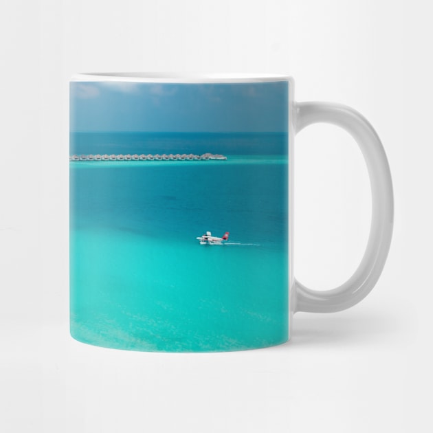 Maldives Turquoise Tropical Ocean Paradise by NewburyBoutique